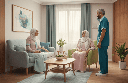 خدمات الرعاية الصحية للمسنين