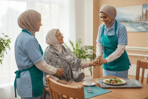 خدمات الرعاية الصحية للمسنين